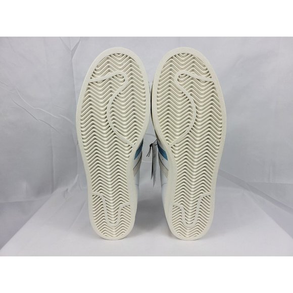 Adidas Superstar Cream White Preloved Blue Shoes Sneakers Mens Size 10.5 GZ9381 - Picture 6 of 6